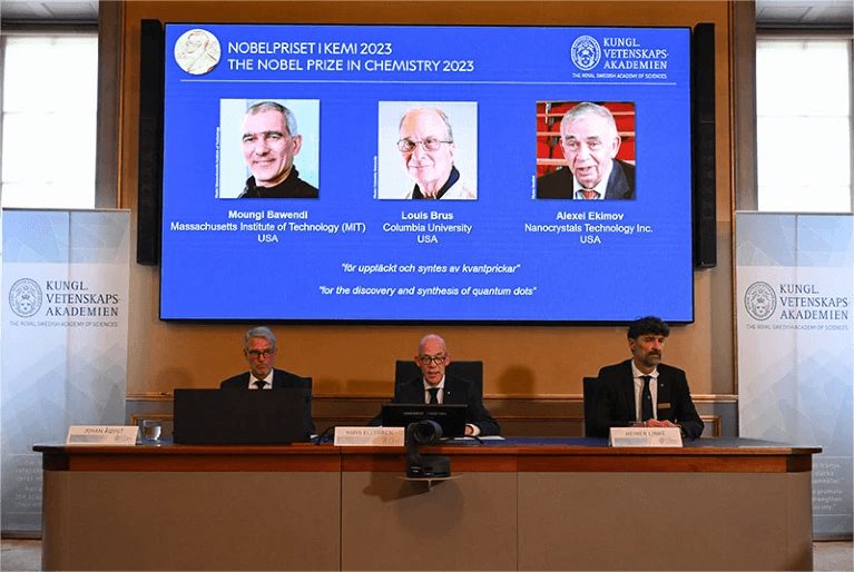 2023 Nobel Prize in Chemistry: three chemical giants connected by quantum physics