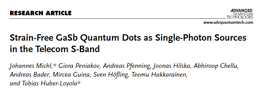 Novel single-photon source technology will significantly advance quantum communications and computing